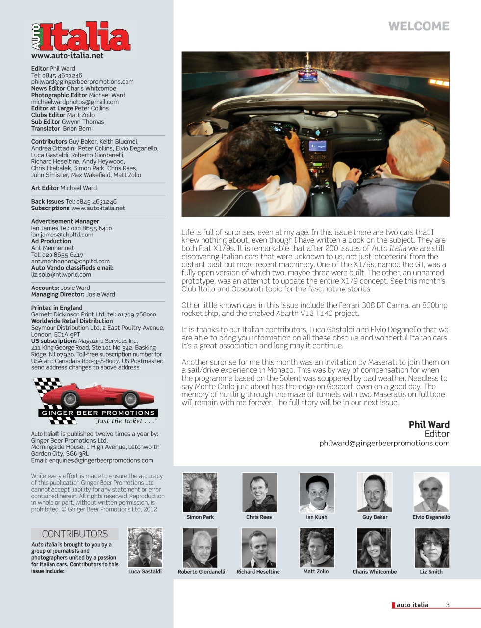 AutoItalia Magazine Preview Pages