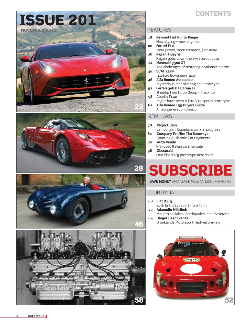 AutoItalia Magazine Preview Pages