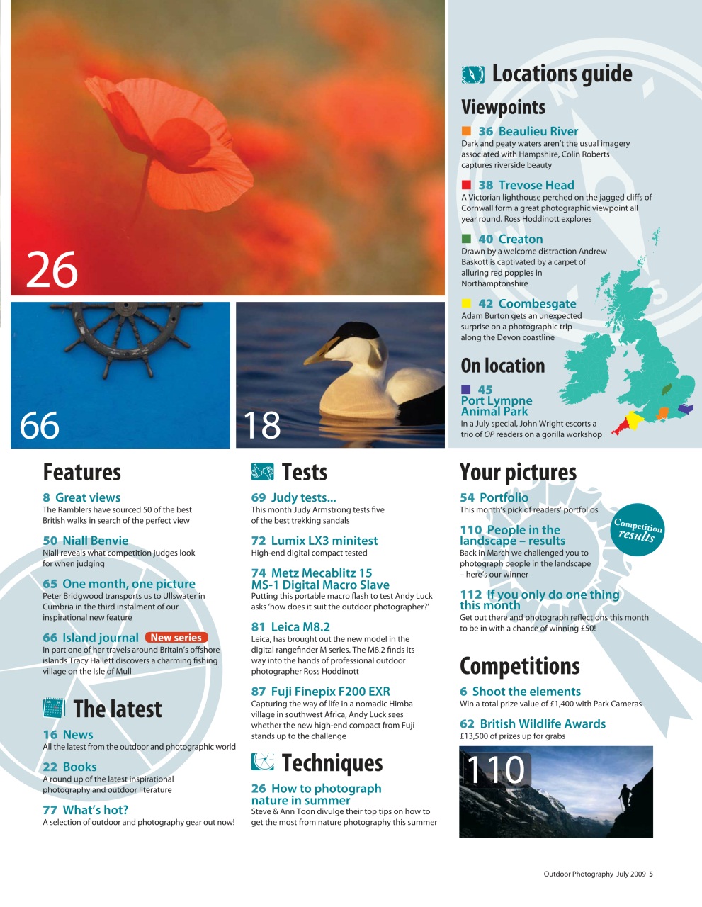 Outdoor Photography Preview Pages