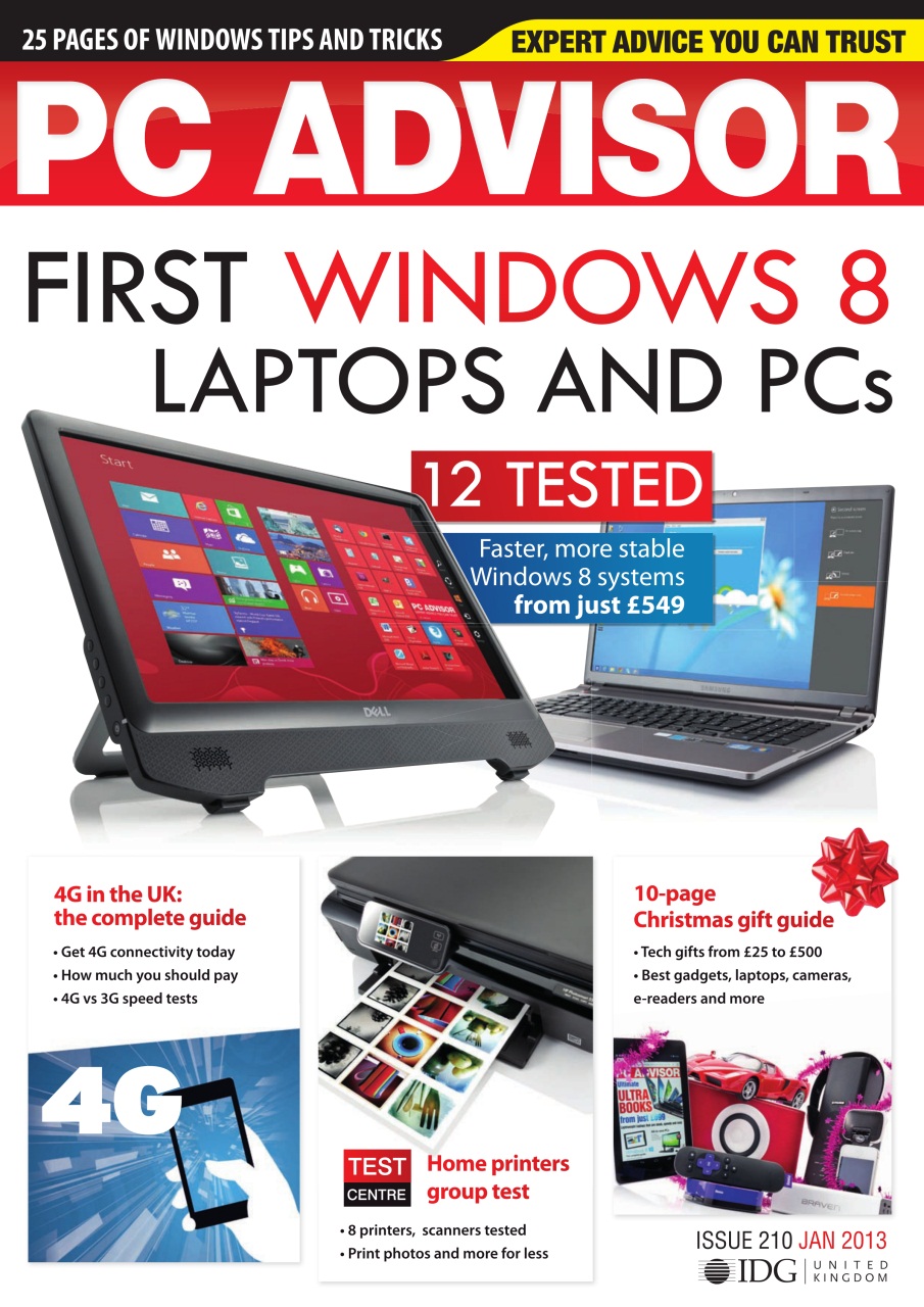 Tech Advisor Preview Pages