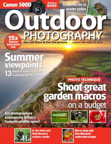 Outdoor Photography issue August 2009