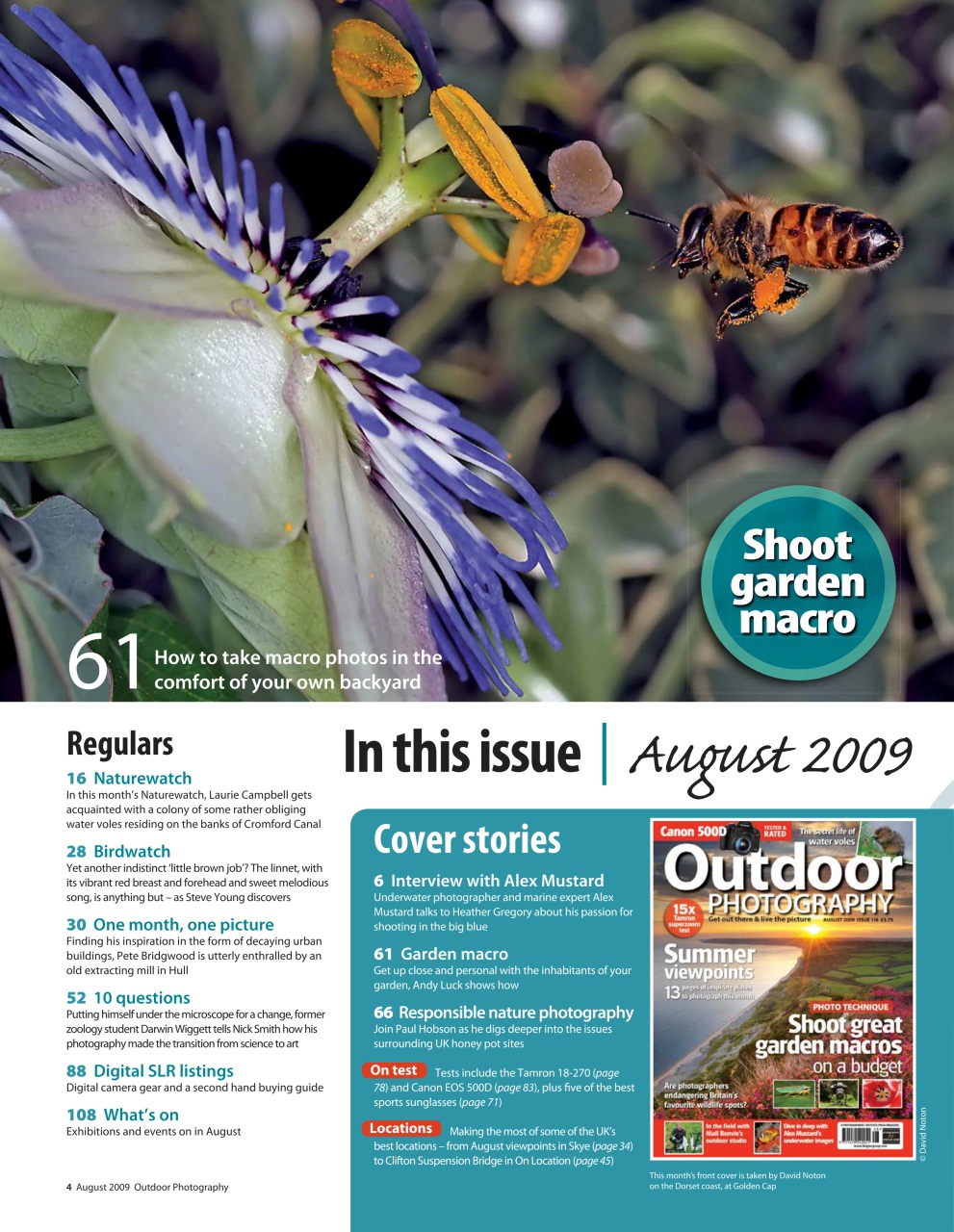 Outdoor Photography Preview Pages