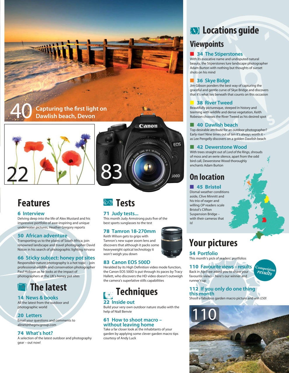 Outdoor Photography Preview Pages