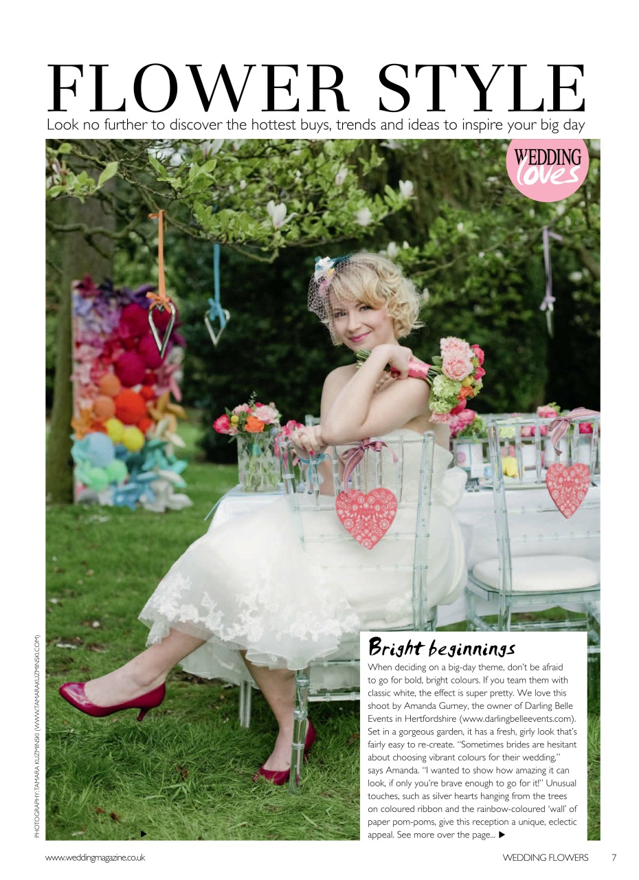 Wedding Flowers Magazine Preview Pages