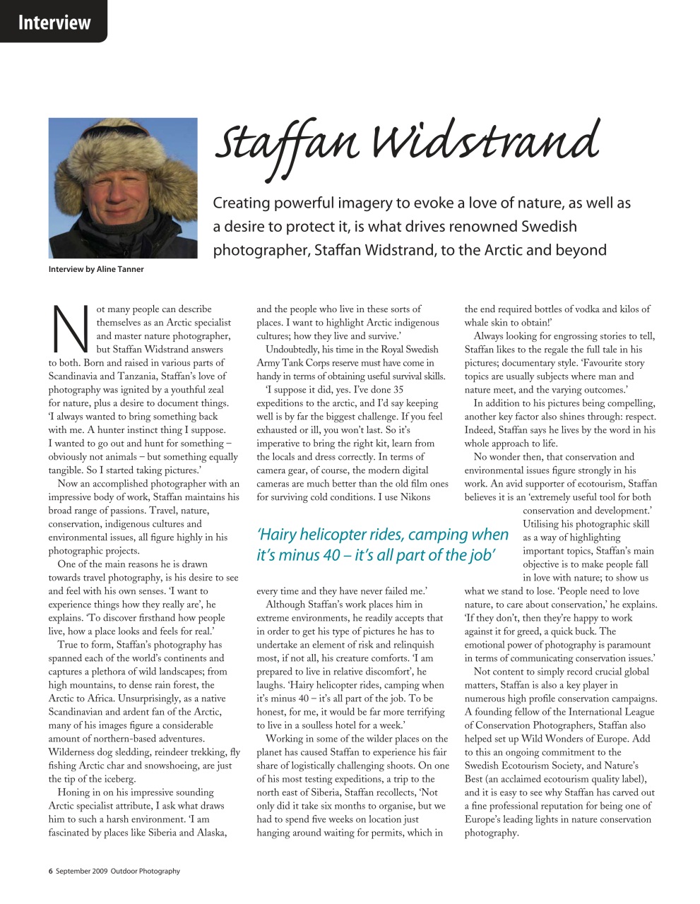 Outdoor Photography Preview Pages