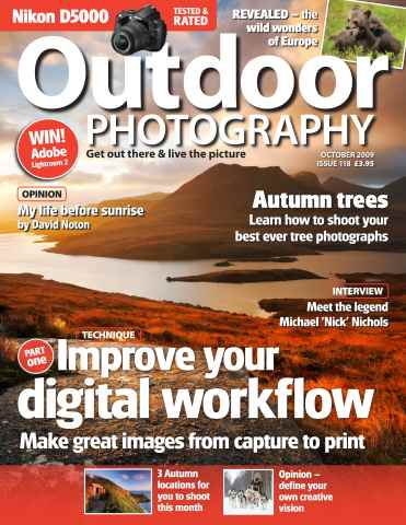 Outdoor Photography issue October 2009