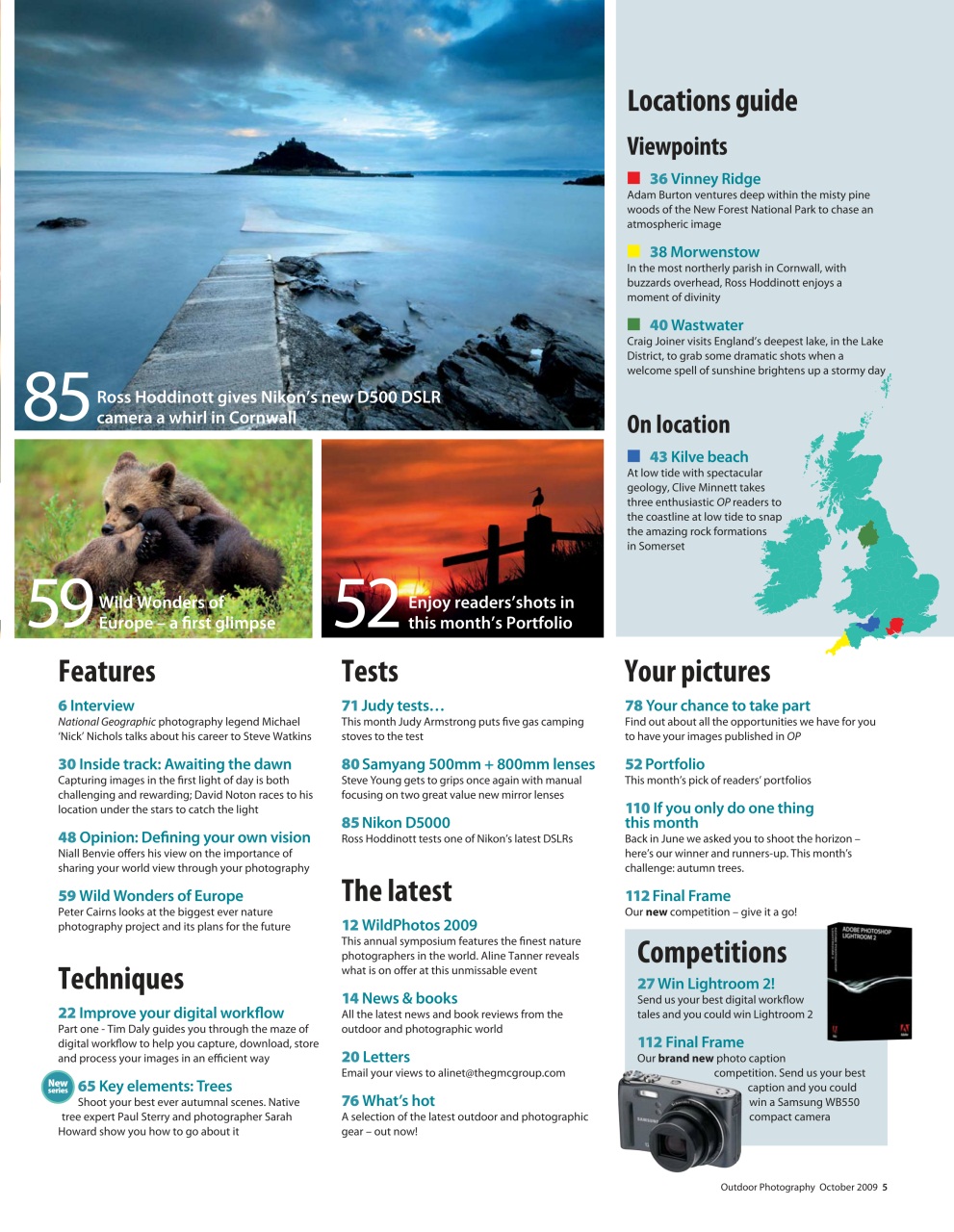 Outdoor Photography Preview Pages