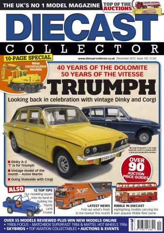 Diecast Collector issue December 2012