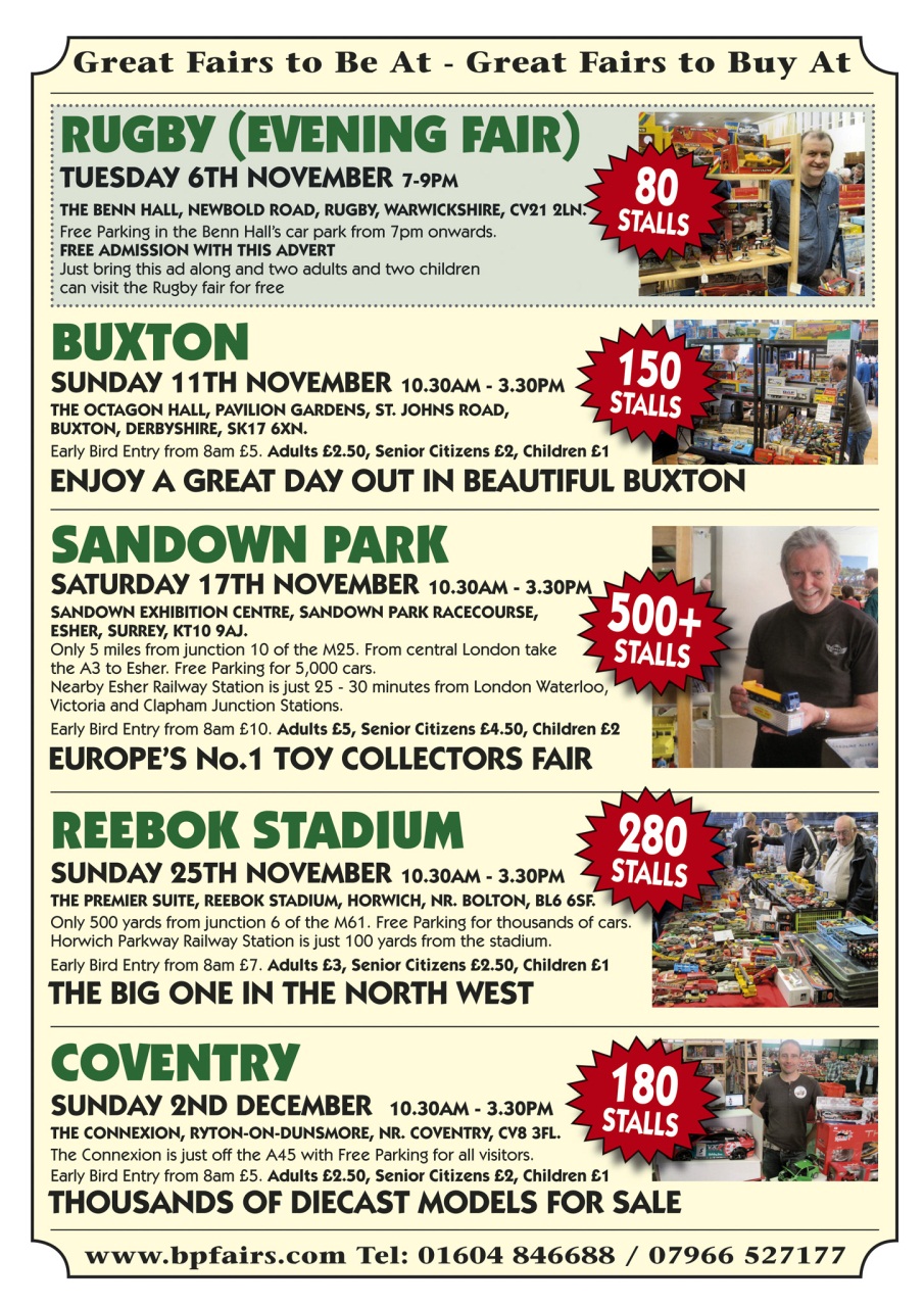 Diecast Collector Preview Pages