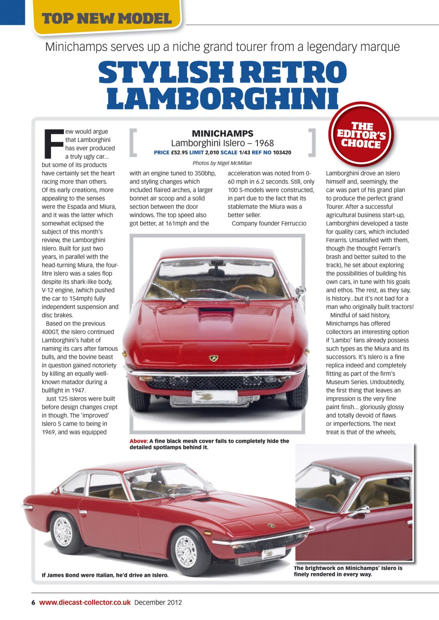 Diecast Collector Preview Pages