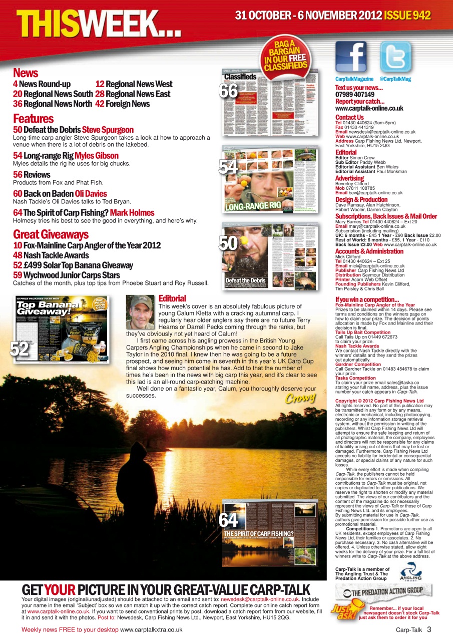 Carp-Talk Preview Pages