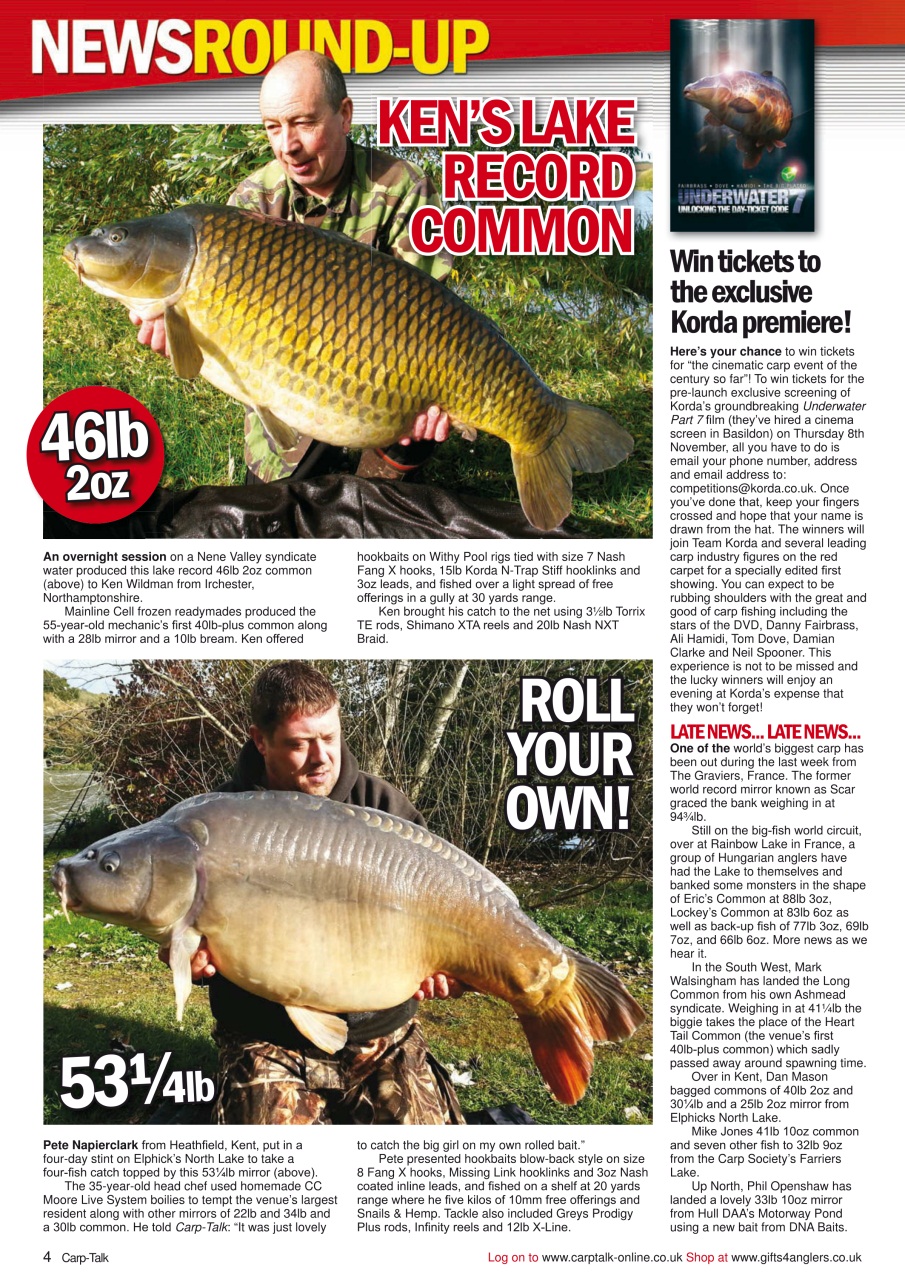 Carp-Talk Preview Pages