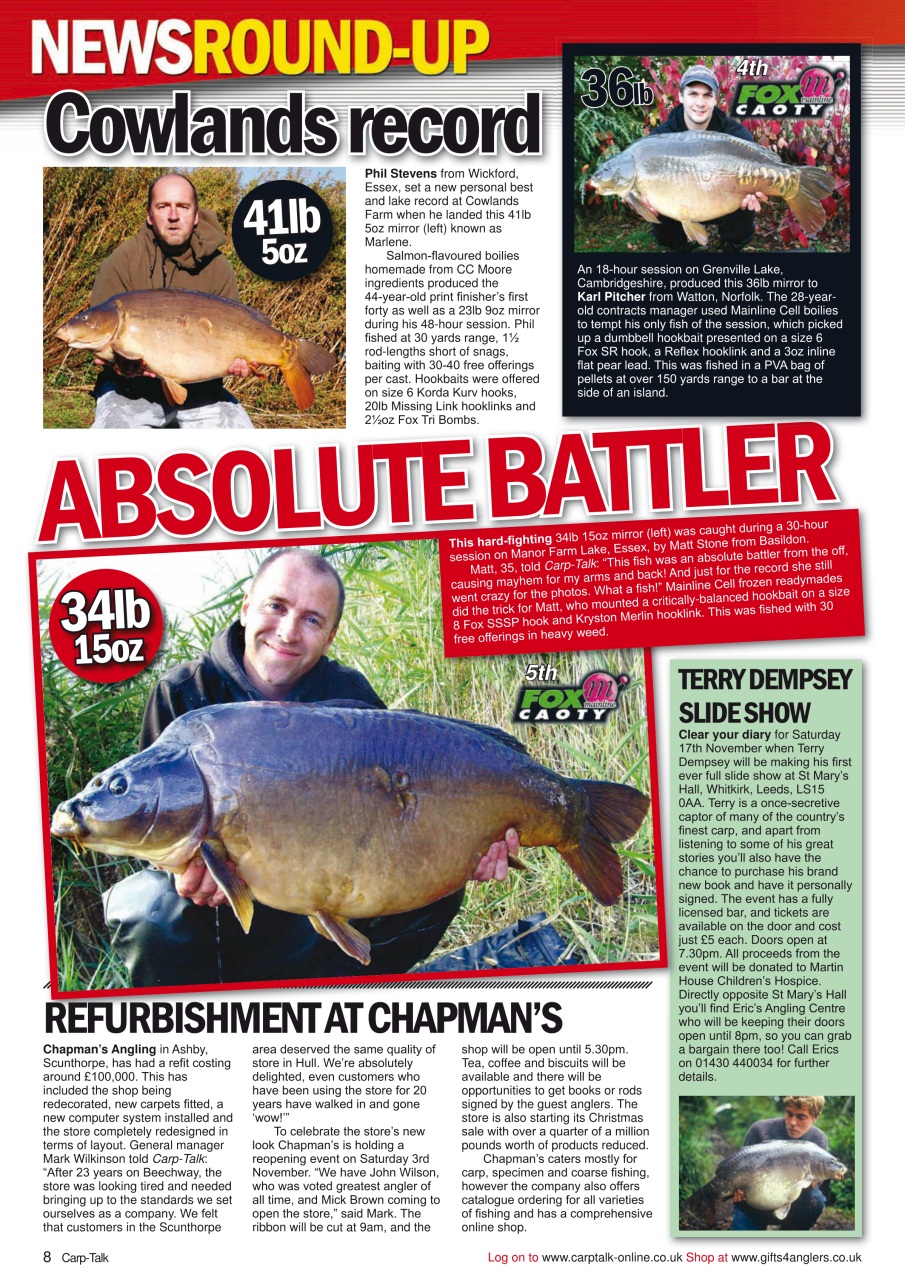 Carp-Talk Preview Pages