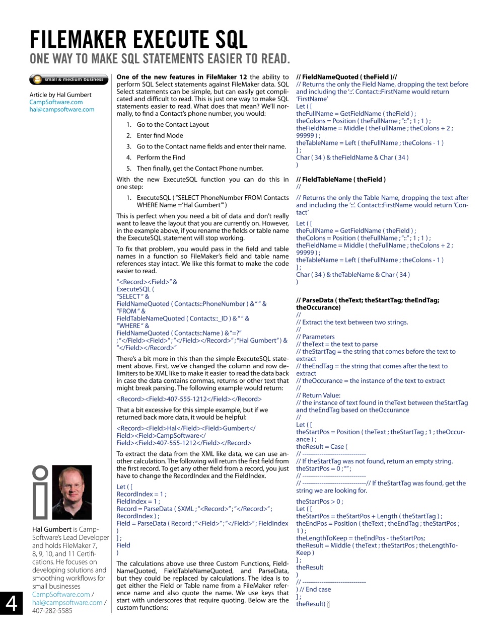 I.Business Preview Pages