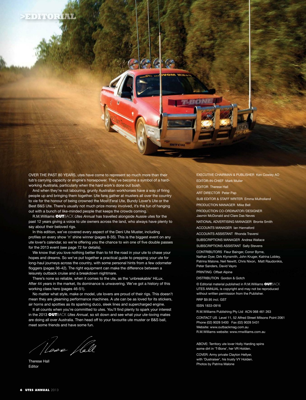 OUTBACK Magazine Preview Pages