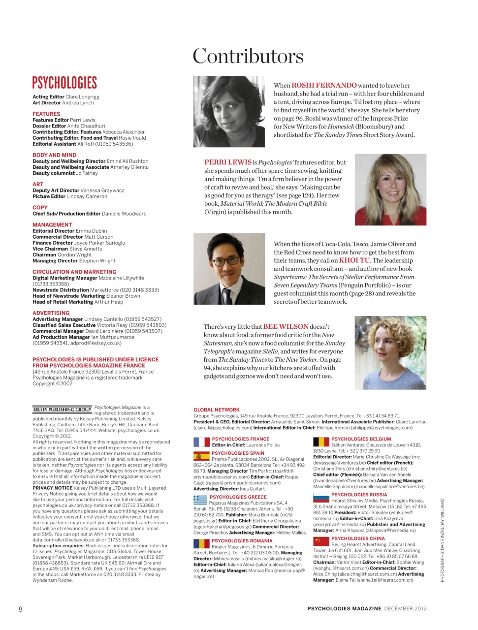 Psychologies Preview Pages