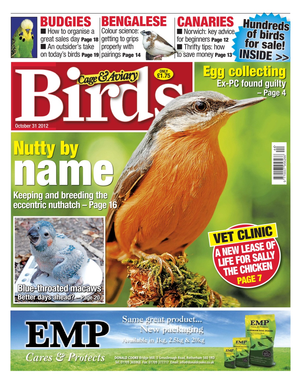 Cage & Aviary Birds Preview Pages