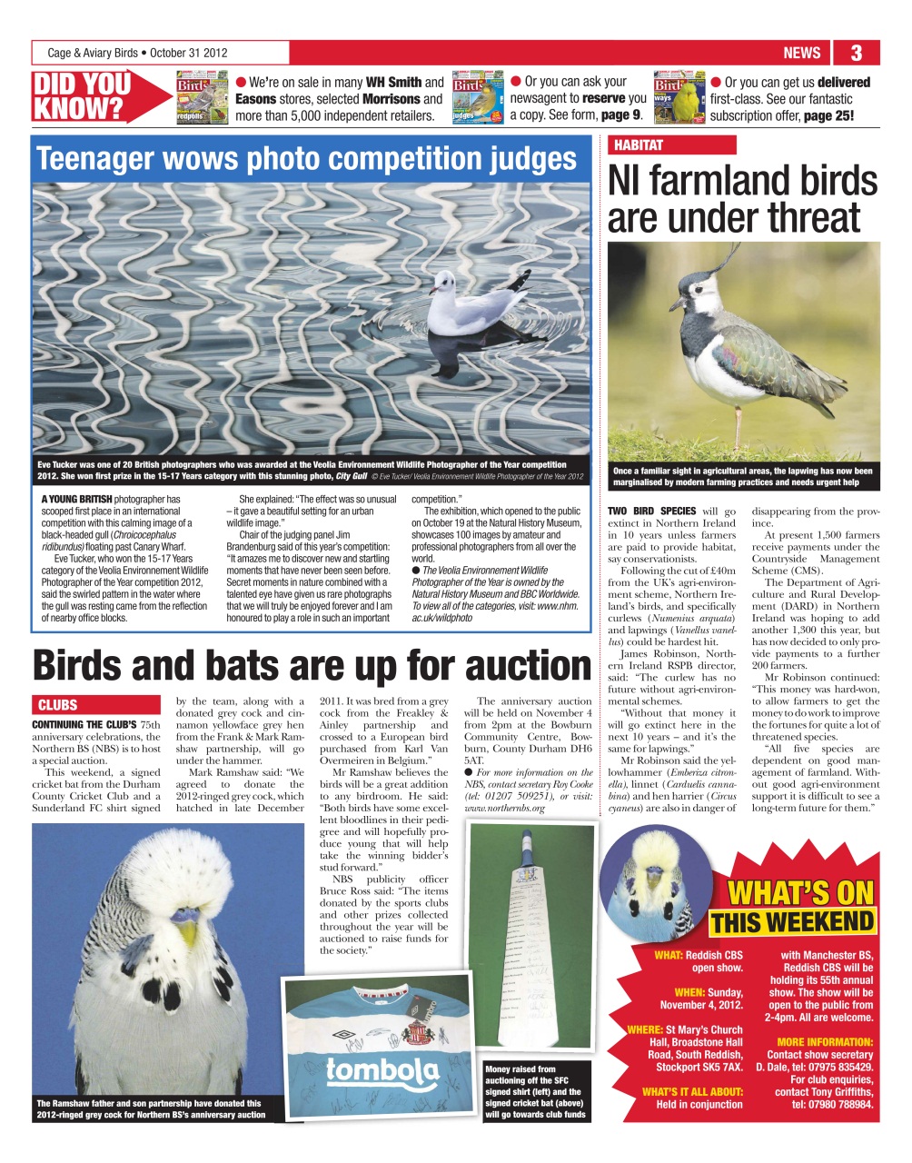 Cage & Aviary Birds Preview Pages