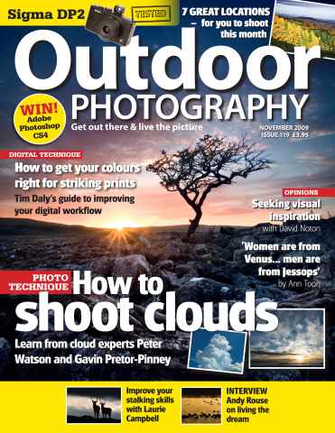 Outdoor Photography issue November 2009