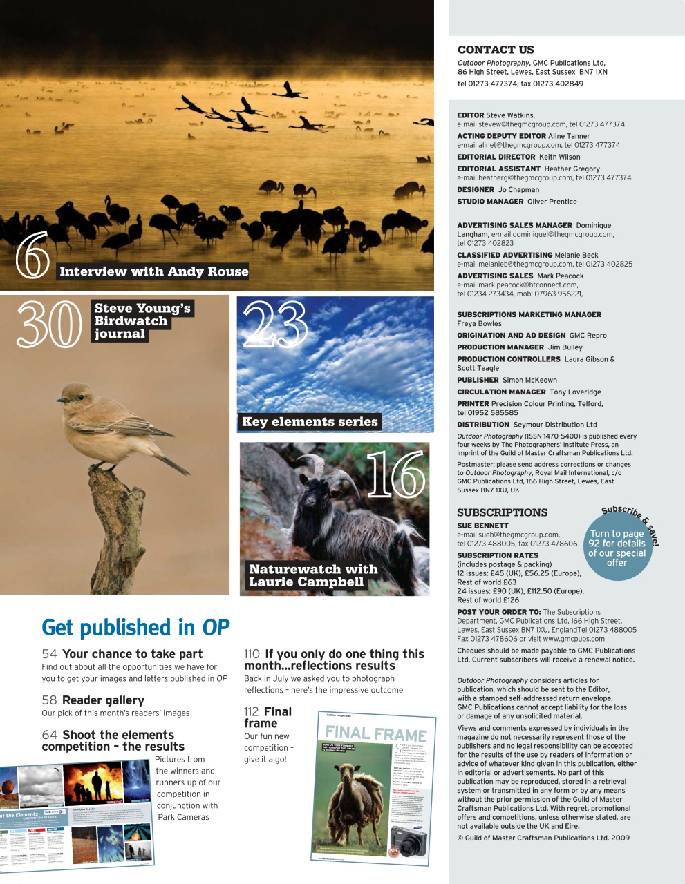 Outdoor Photography Preview Pages