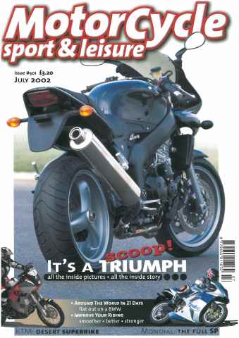 Motorcycle Sport & Leisure issue July 2002