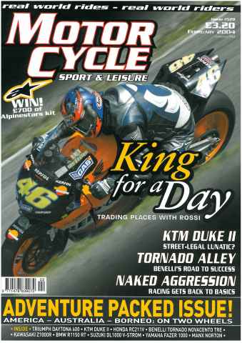 Motorcycle Sport & Leisure issue February 2004