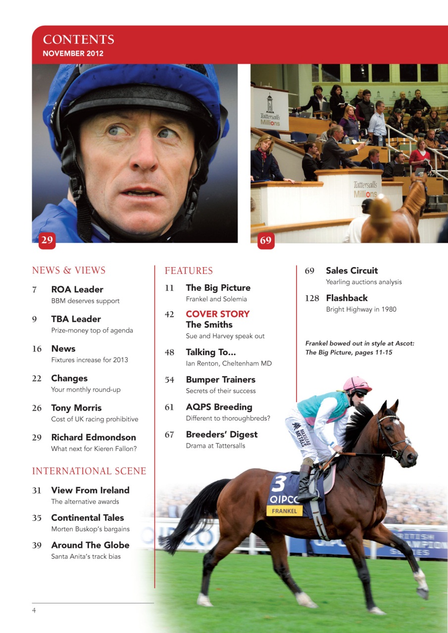 The Owner Breeder Preview Pages