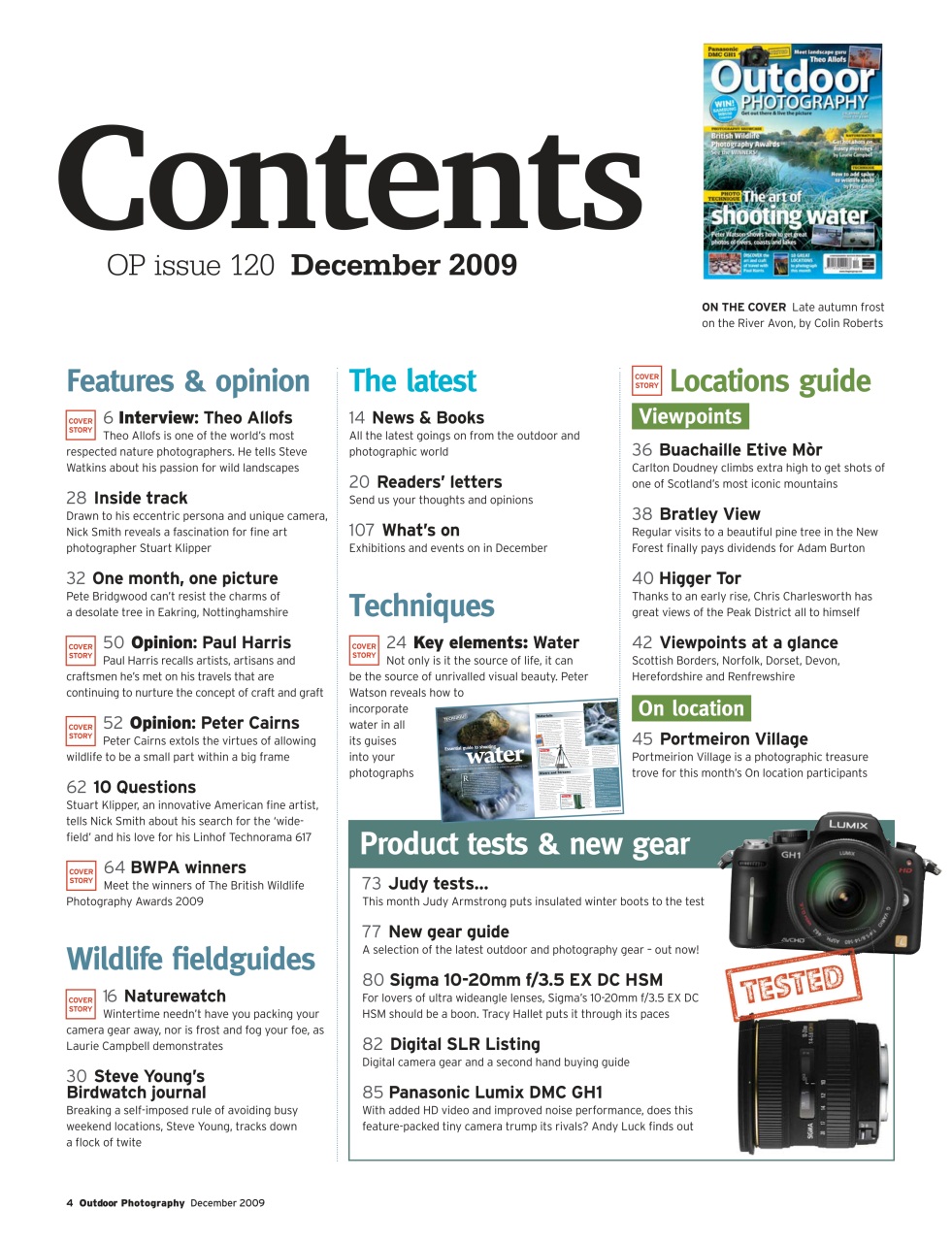 Outdoor Photography Preview Pages