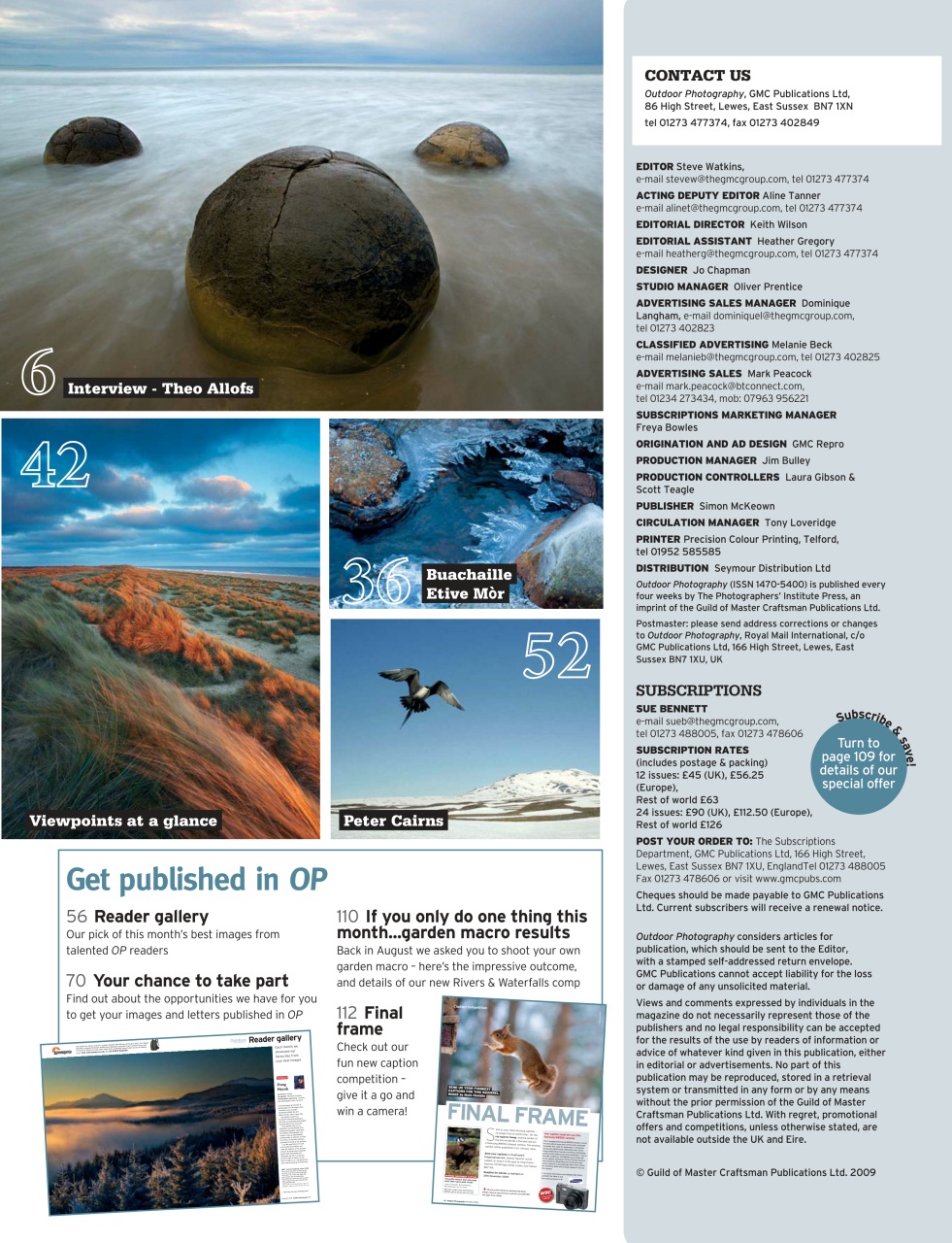 Outdoor Photography Preview Pages