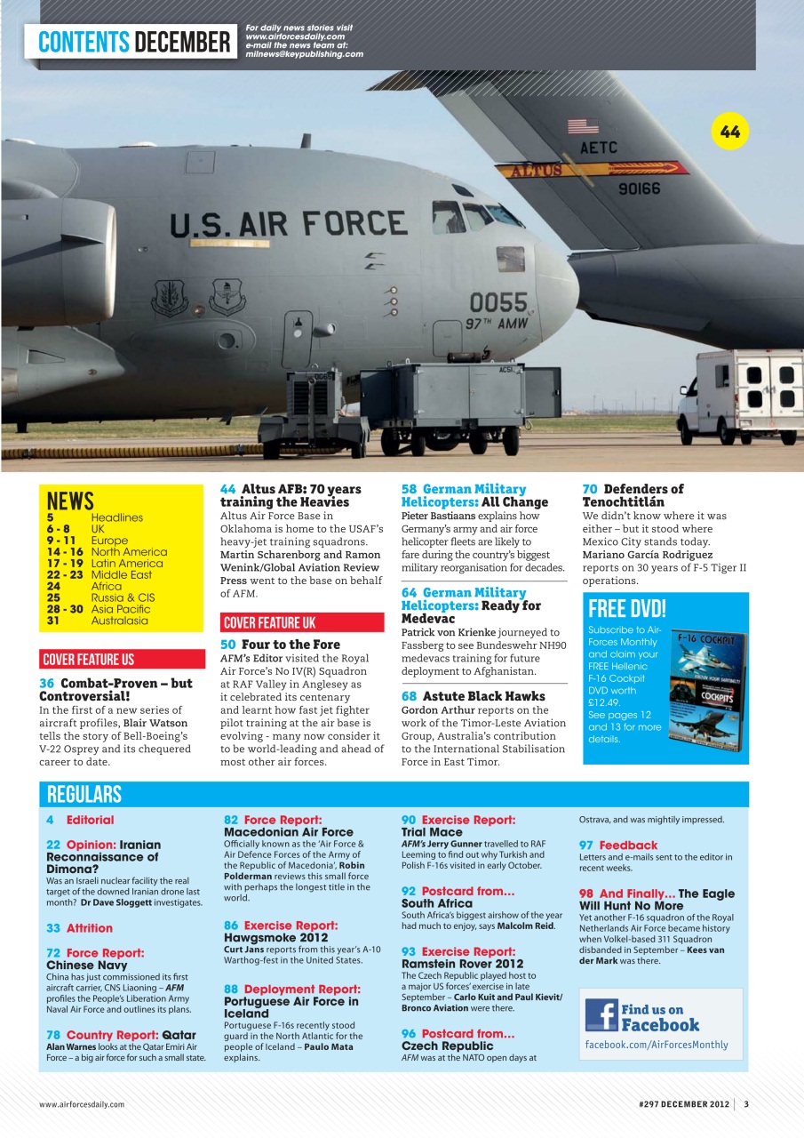 AirForces Monthly Preview Pages
