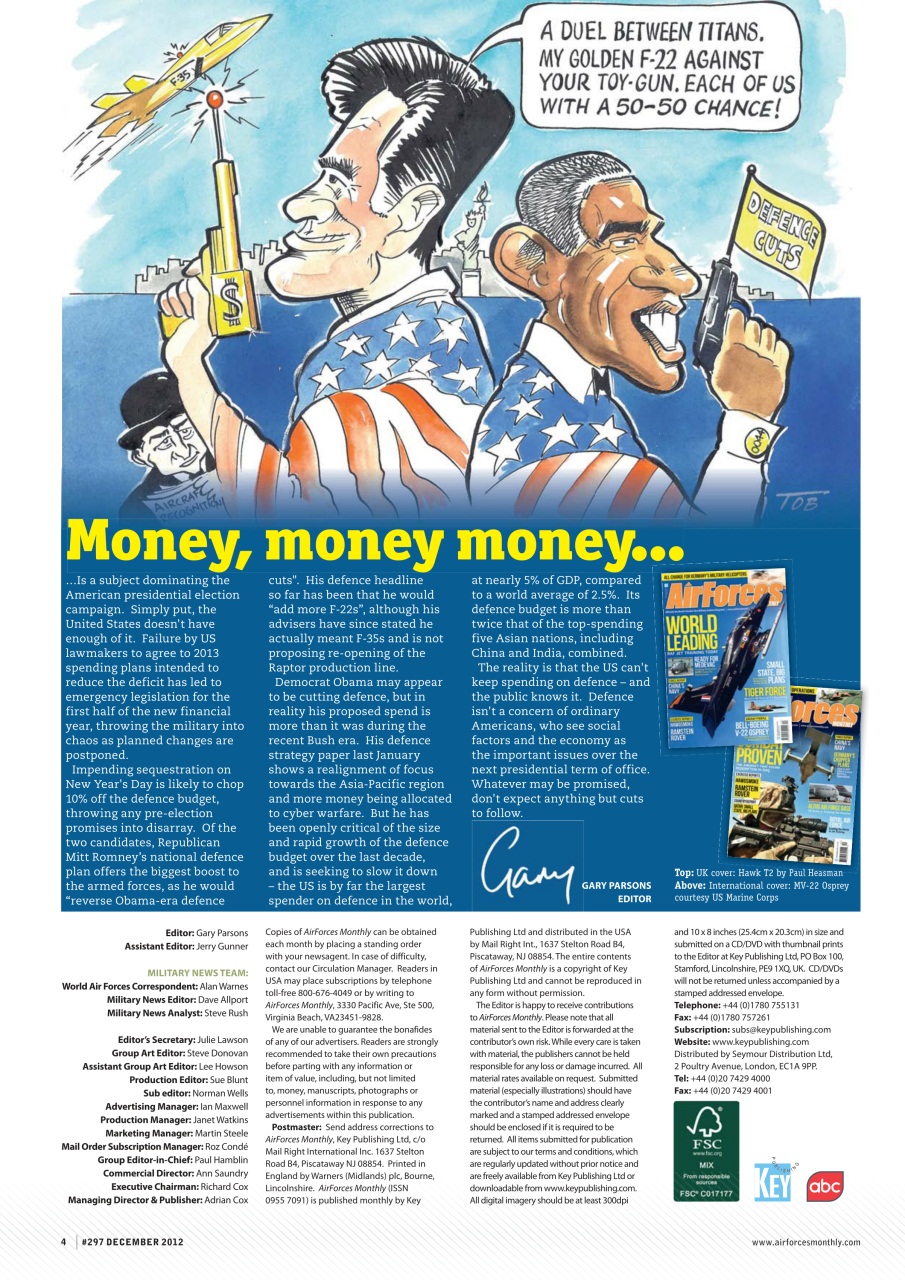 AirForces Monthly Preview Pages
