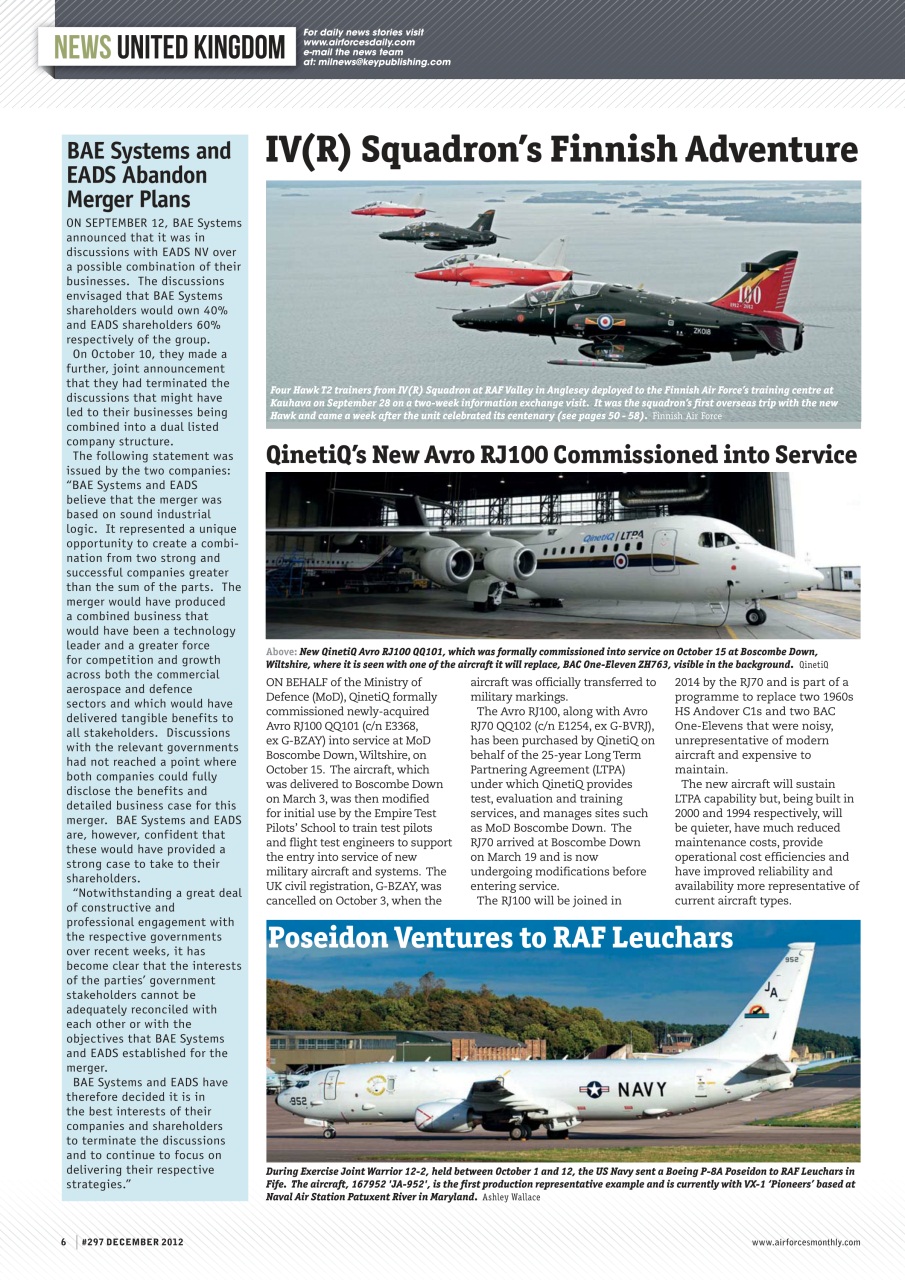 AirForces Monthly Preview Pages