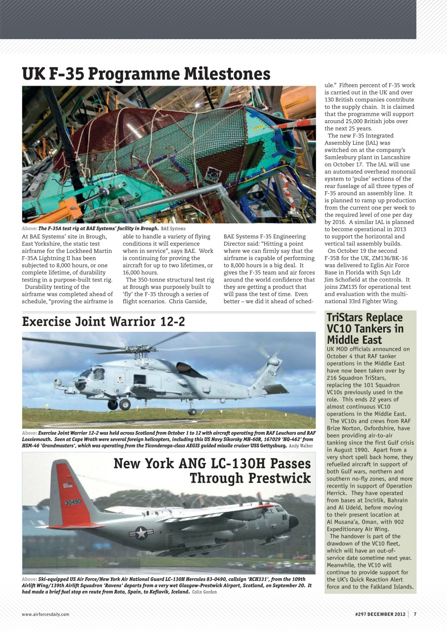 AirForces Monthly Preview Pages