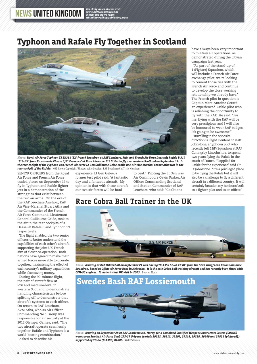 AirForces Monthly Preview Pages