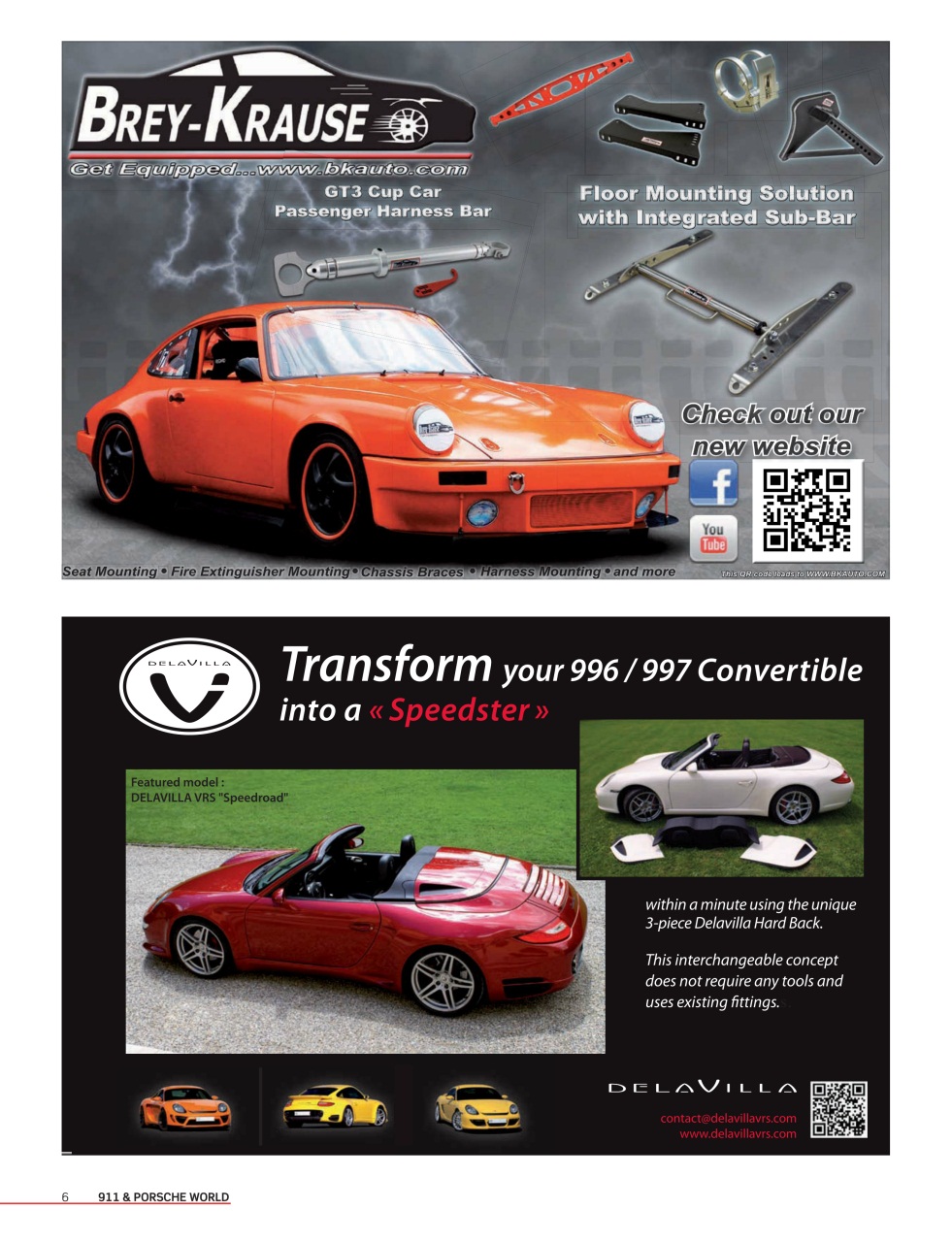 911 & Porsche World Preview Pages