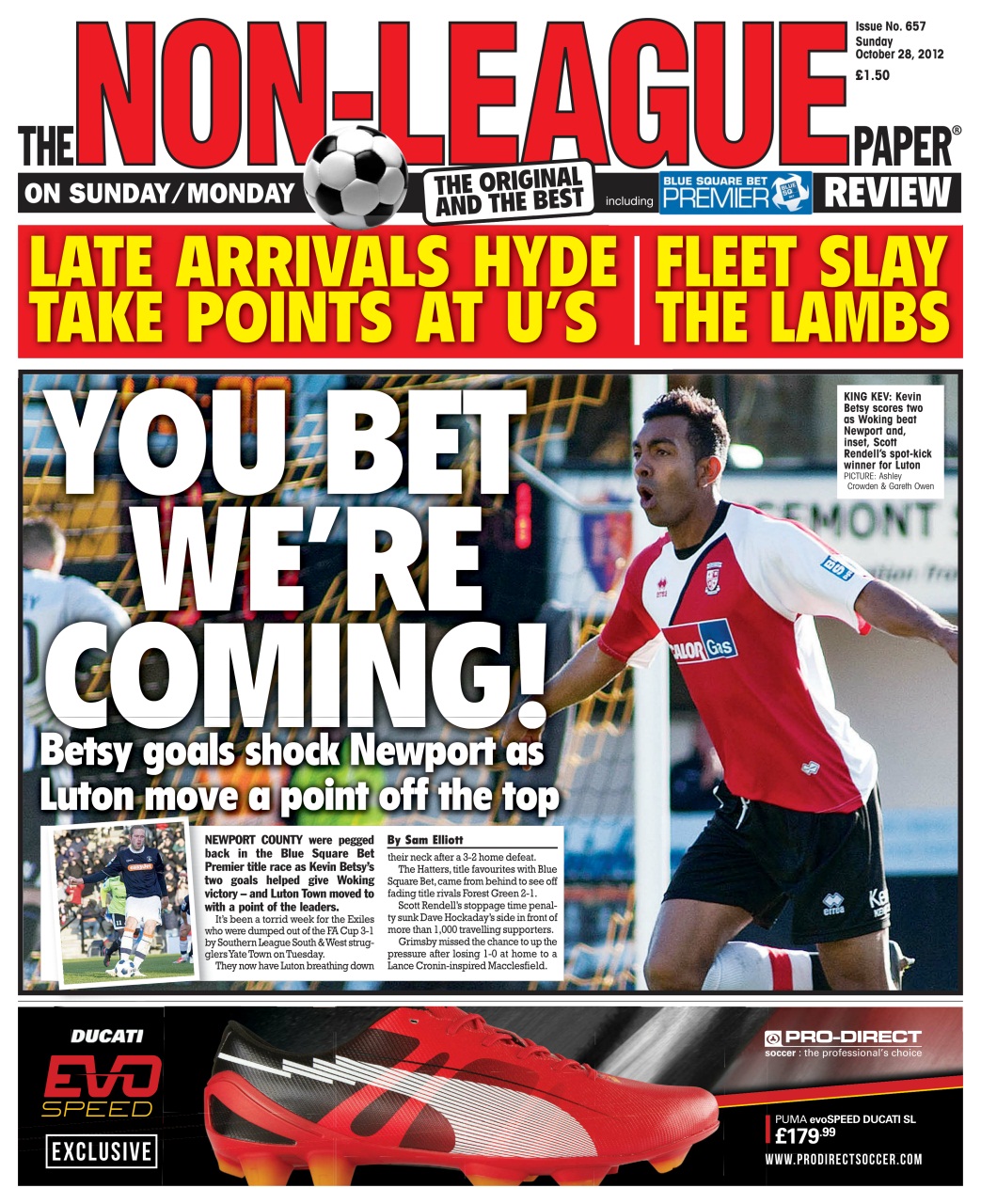 The Non-League Football Paper Preview Pages