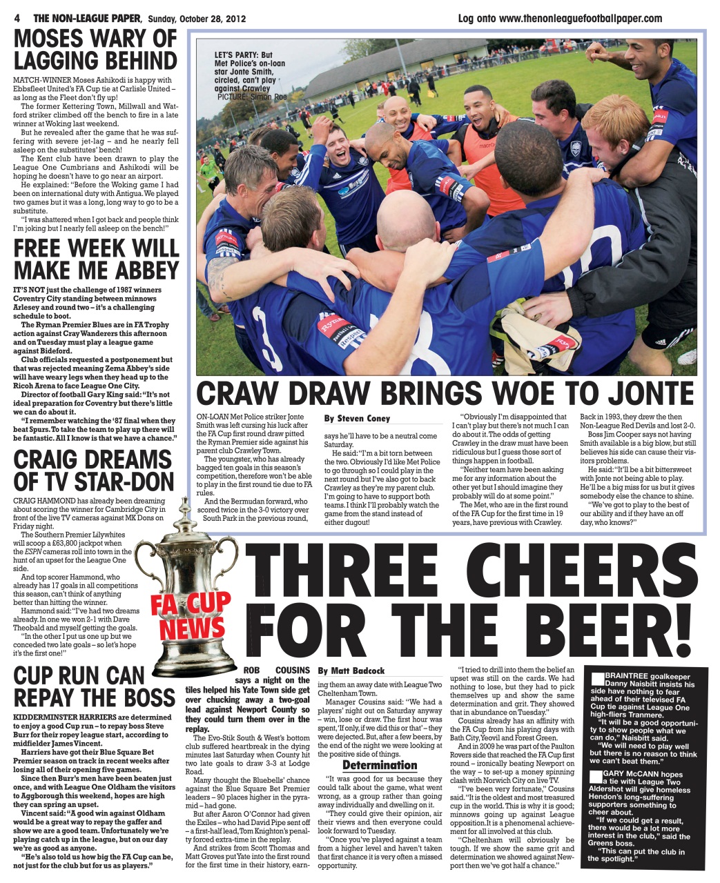 The Non-League Football Paper Preview Pages