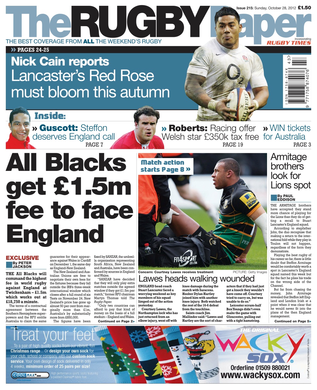The Rugby Paper Preview Pages