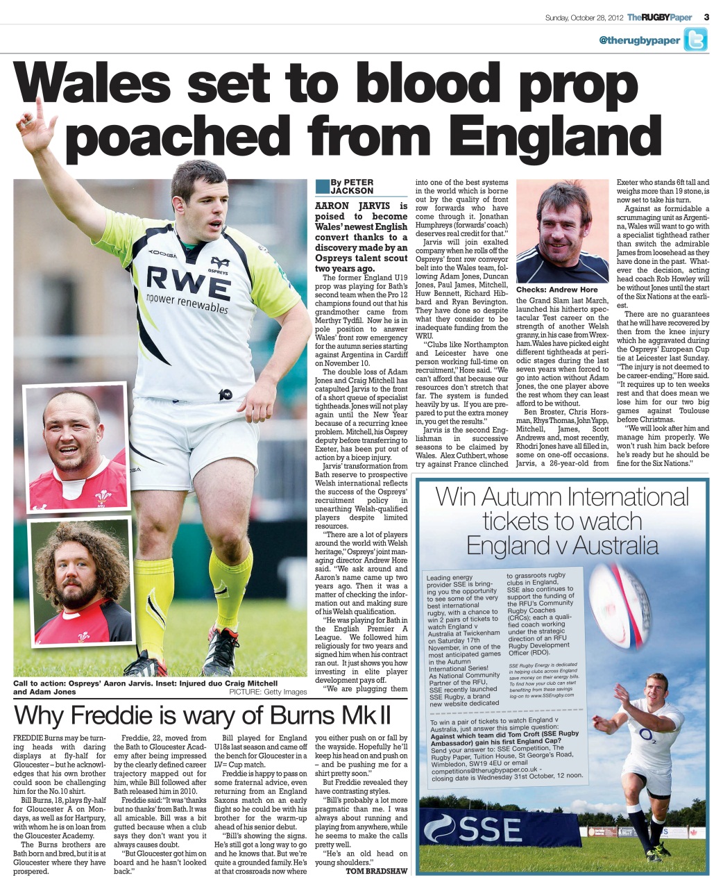 The Rugby Paper Preview Pages