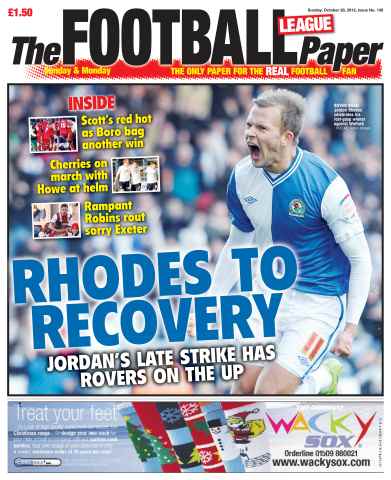 The Football League Paper issue 28th October 2012