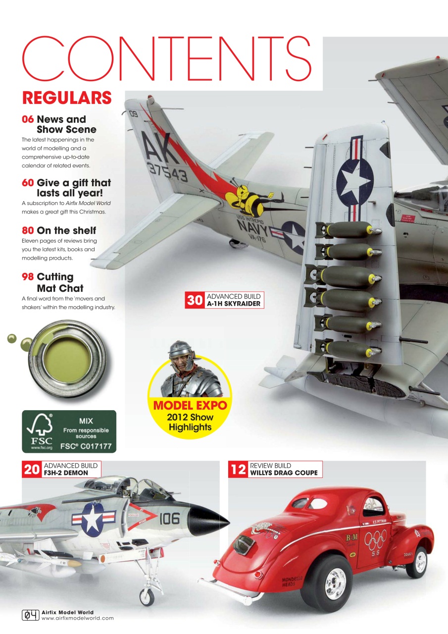 Airfix Model World Preview Pages