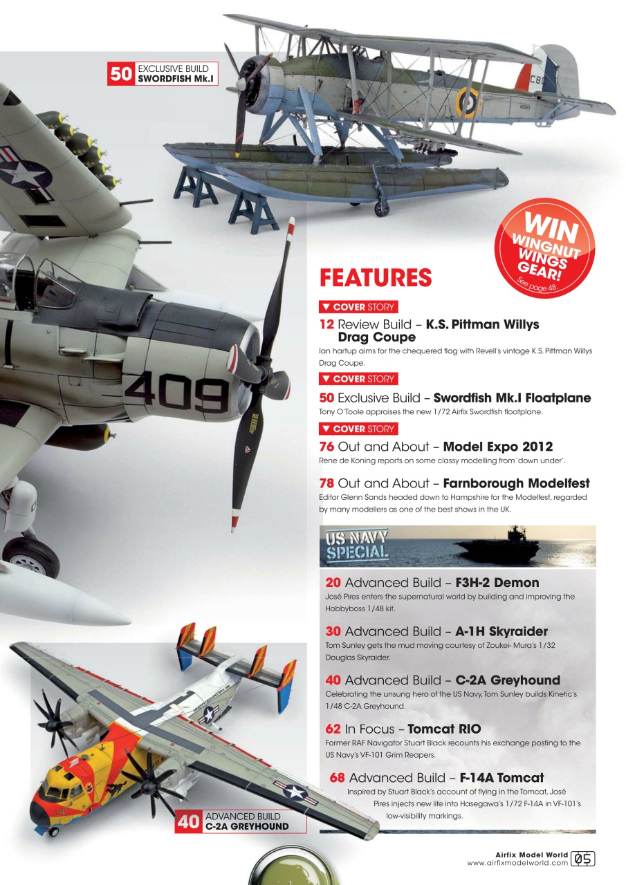 Airfix Model World Preview Pages