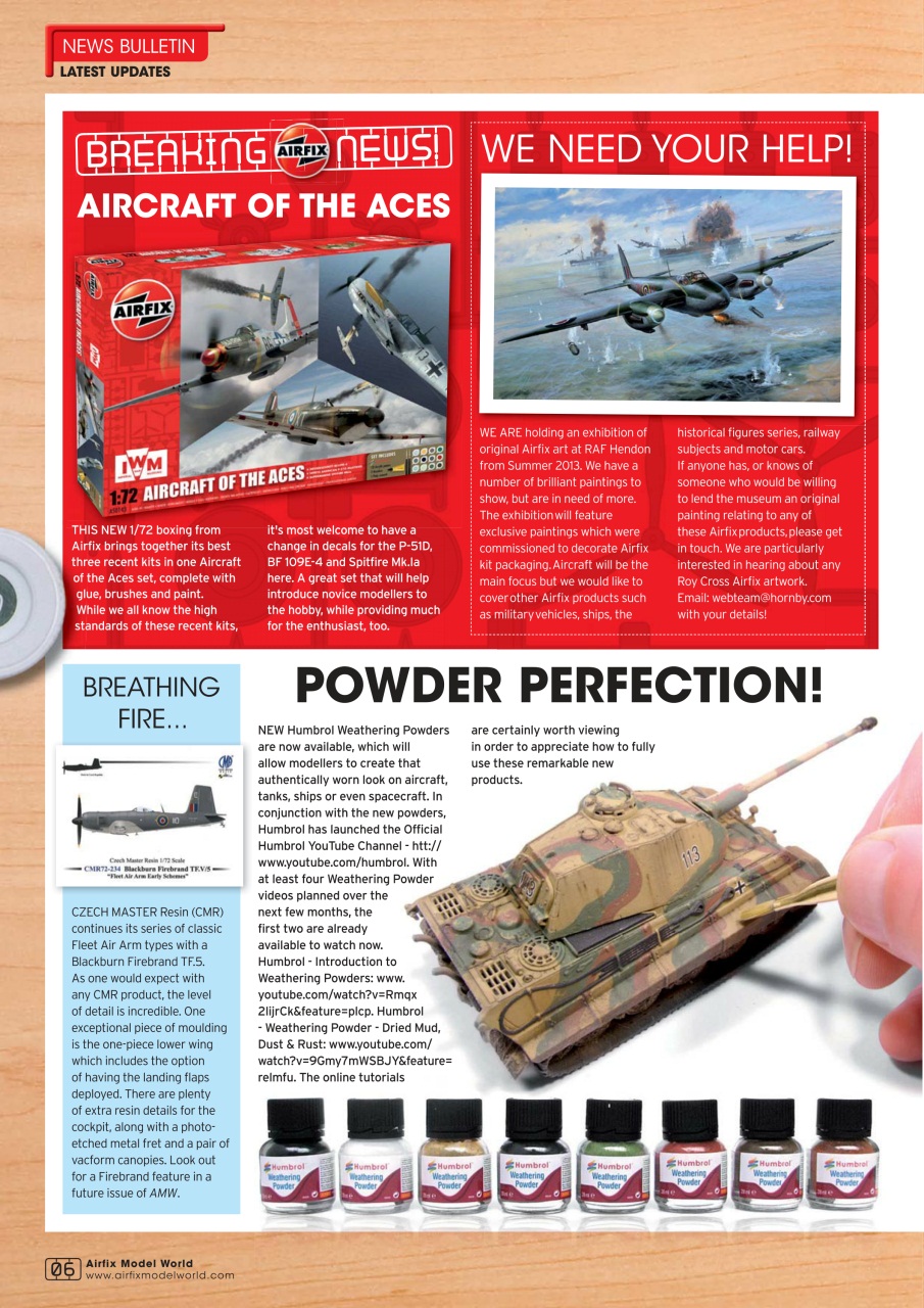 Airfix Model World Preview Pages
