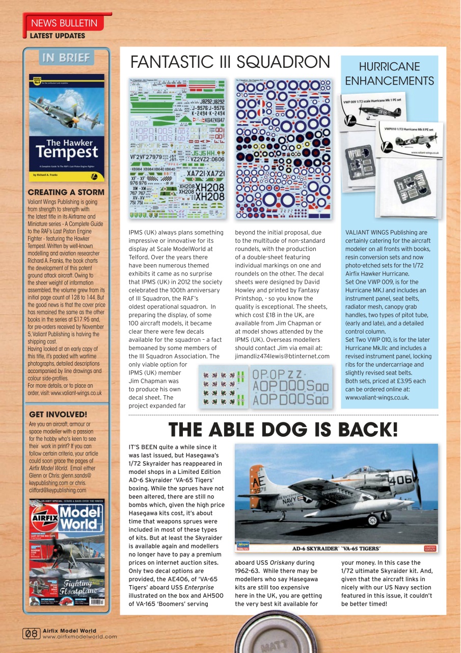 Airfix Model World Preview Pages