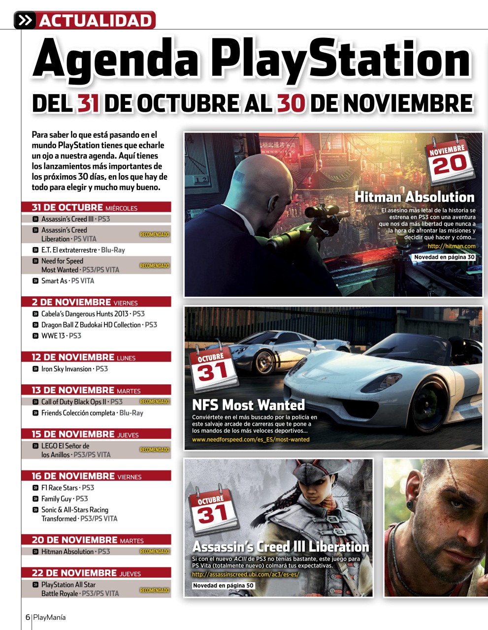 Playmania Preview Pages