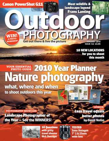 Outdoor Photography issue January 2010