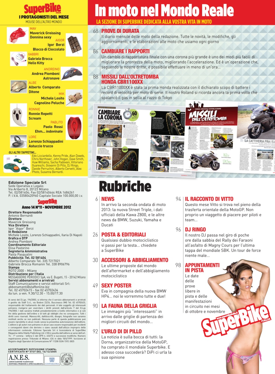 Superbike Italia Preview Pages