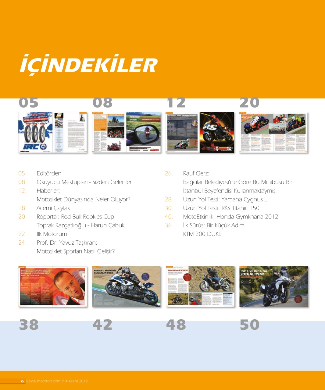 Motoron Preview Pages