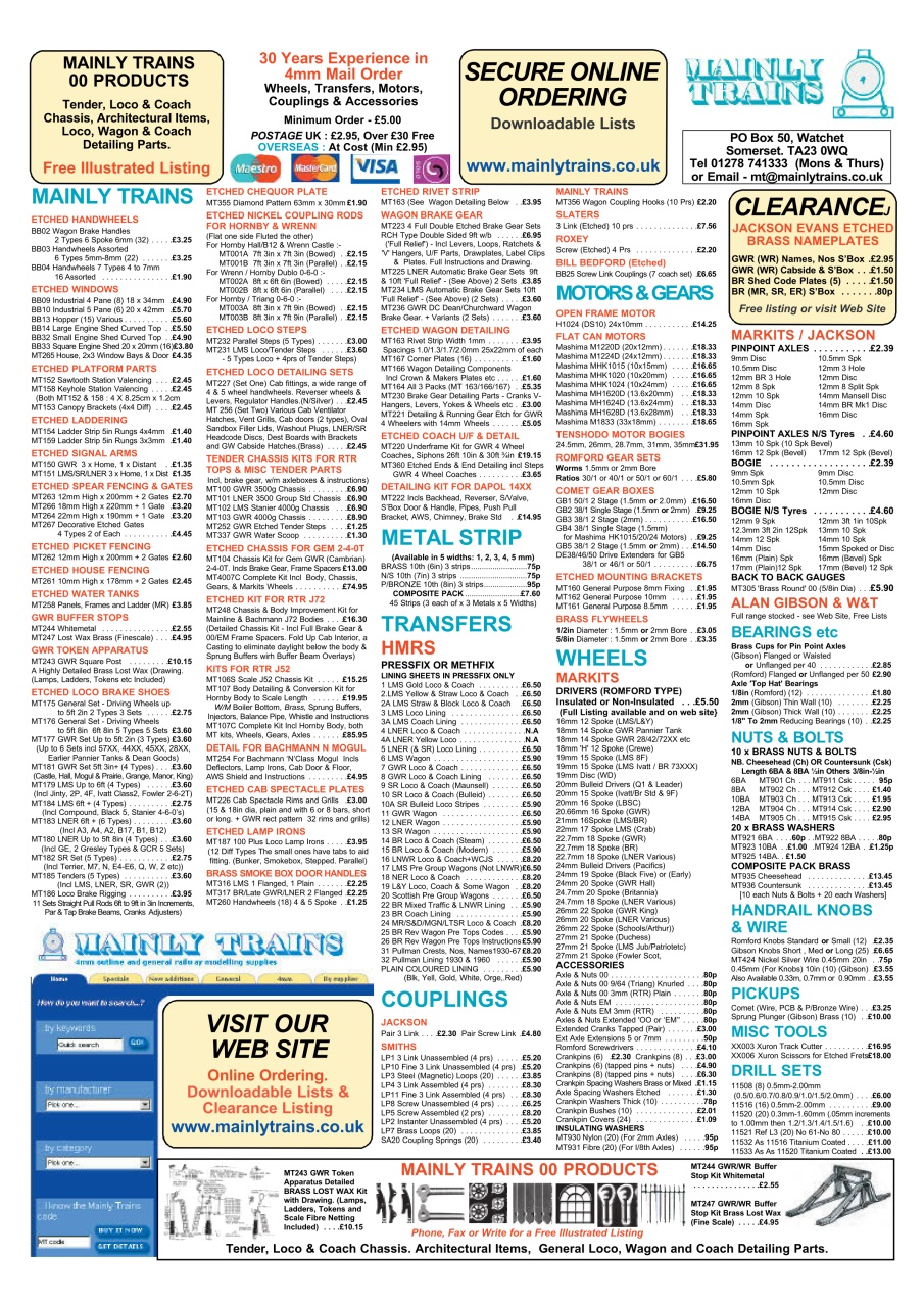 British Railway Modelling (BRM) Preview Pages