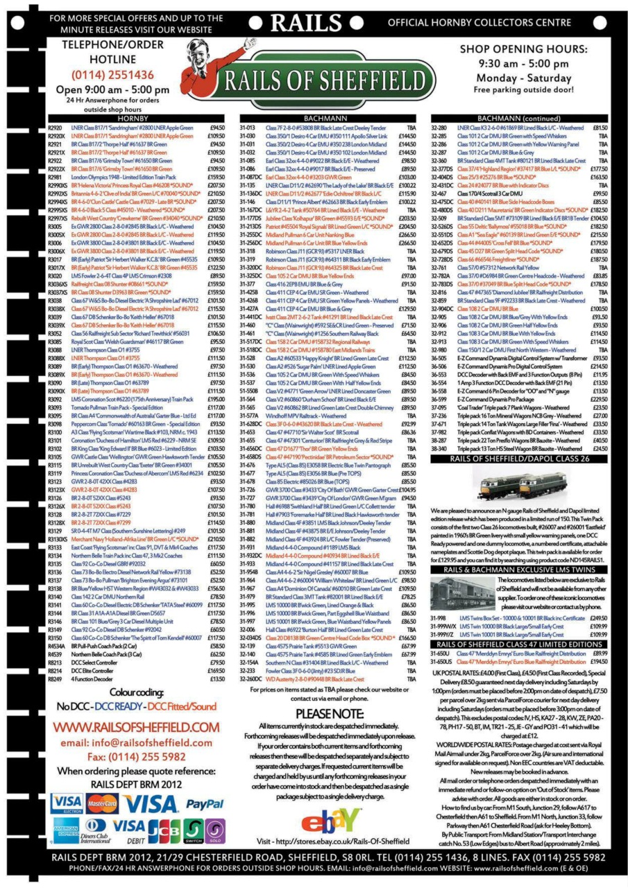 British Railway Modelling (BRM) Preview Pages